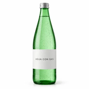 AGUA CON GAS